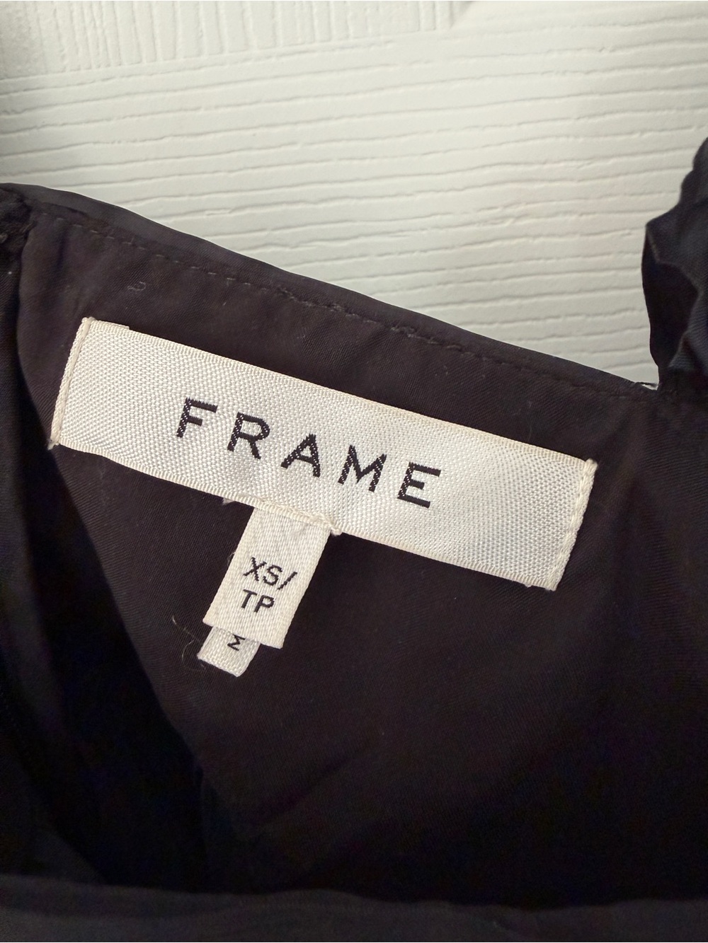 Frame Black Puff Sleeve Top - Picture 6 of 7